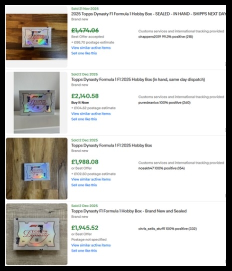 2025_Topps_Dynasty_Formula_1