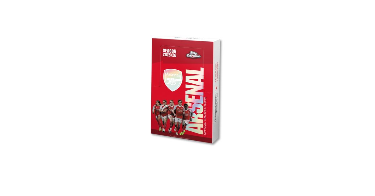 Topps Chrome Arsenal 2025/26 Hobby Box | House of Resell | House 